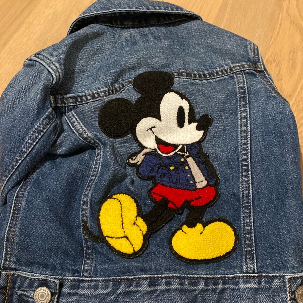 Baby Gap Disney Mickey Jean Jacket